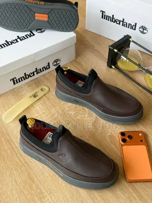 Timberland Men's Slip on Shoes With Grey Soles