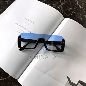 Half Frame Designed Sunglasses
