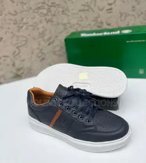 Timberland Men's Lace Up Sneakers With White Sole