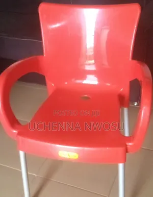 Plastic Chair With Handrest