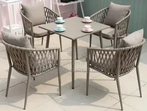 Outdoor 4 Seater Table Set