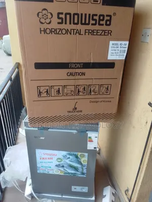 Grey Color Snowsea 100l Chest Freezer+ Mini Basket