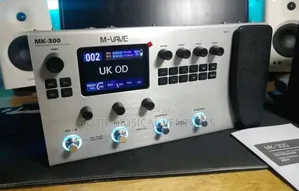 Quality Guitar Effect Processor M-Vave Mk 300 Sliver Colour With Sweet