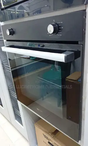 Electric Oven - Sleek Black Glass Finish
