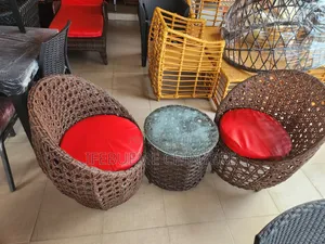 Coconut Me and U Carnash Brown With Red Cushion