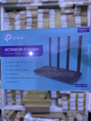 Tp-Link Router Archer C80 Ac1900 Dual Band Mumimo