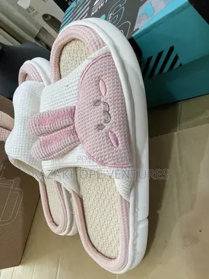 Cute Bunny Cotton Linen Slippers