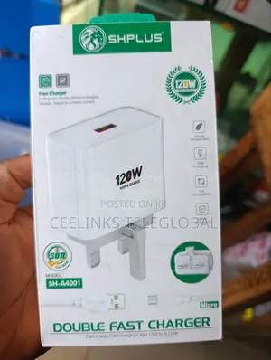 Shplus 120w Fast Charger With Type-C