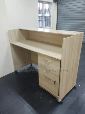 Receptionist Desk With Drawers and Wheels