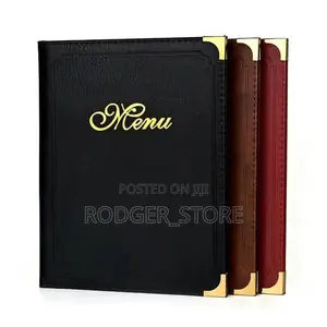 Leather Menu Cover Folders