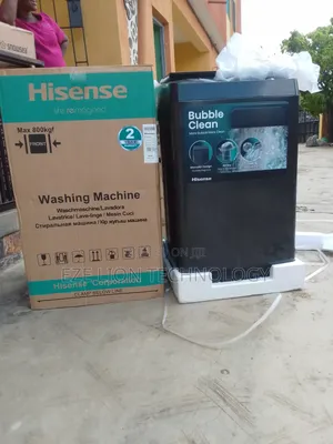New in Hisense 9kg Top Loader Automatic Washing Machine
