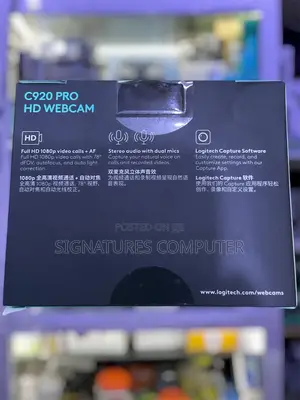 Webcam C920 Pro Hd Logitech