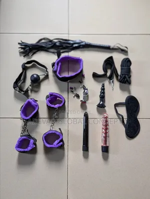 13 PCS BDSM Kit Sets for Women + Vibrator, Dice, Gag, Butt