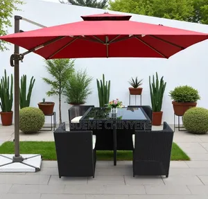 Rattan 4in 1 Set With Square Table