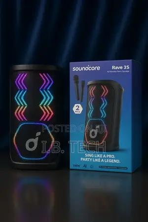 Anker Rave 3s 200w Party Speaker With 2 Mics