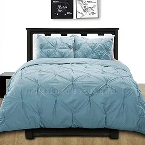 Silk Polish Pintuk Duvet Bedsheet 4 Pillowcase Set