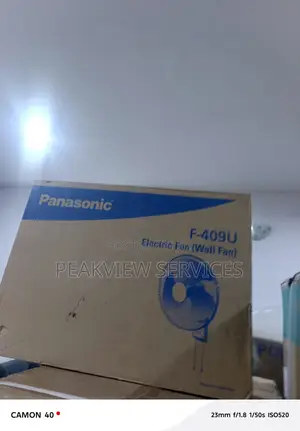 Panasonic F-409u Electric Oscillating Wall Fan