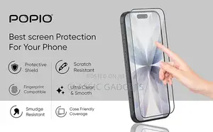 Borderless Tempered Glass (I Phone 17 Pro]