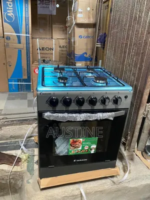 Brand New Tamashi 60×60 All Gas Standing Cooker>>Silver Colour>