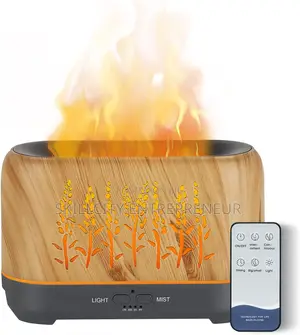 240ml Ultrasonic Flame Oil Diffuser