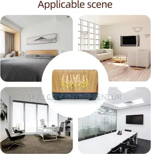 240ml Ultrasonic Flame Oil Diffuser