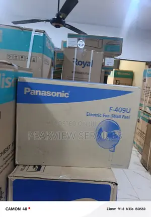 Panasonic F-409u Silent Operation Wall Fan