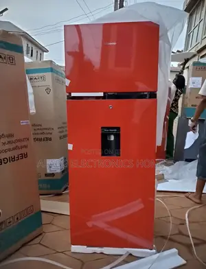 Hisense Double Door Refrigerator With Dispenser. 10yrs Waranty