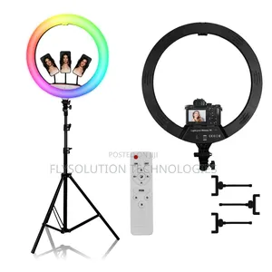 LJJ-22 RGB Ring Light With Stand