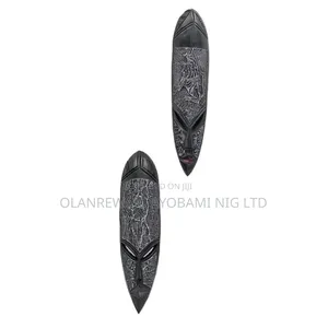 Decorative Black African Wall Mask