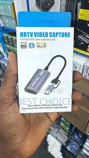  Hdmi to Usb-C Capture Device for Gaming, Online Classes,