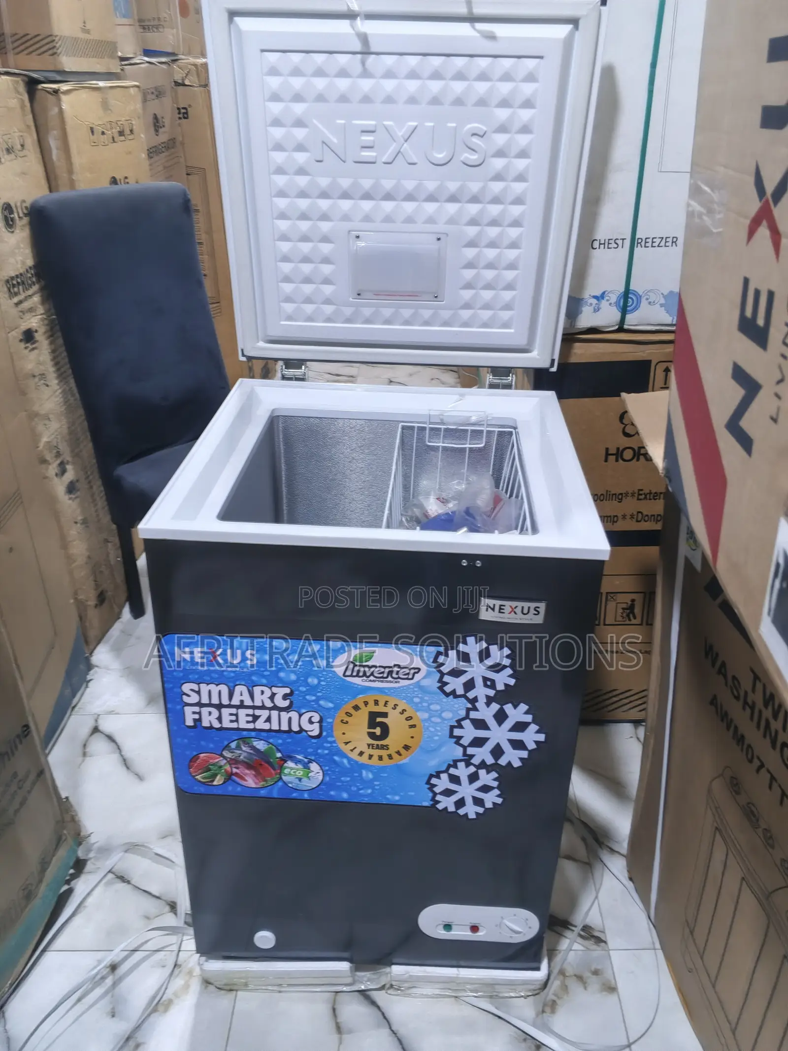 Nexus 100l Deep Freezer With Efficient Compressor