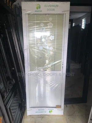 Half Glass Toilet Door