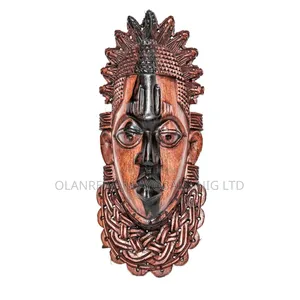 Mini Decorative Wooden Festac ’77 Head