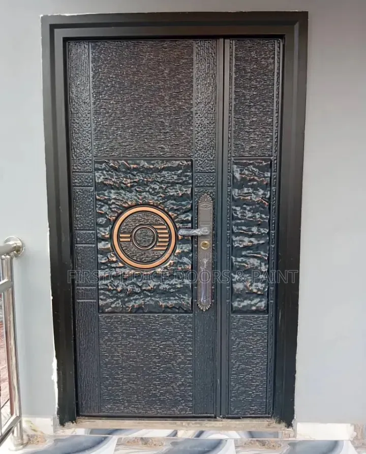 Copper Cast Security Door