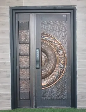 Copper Cast Security Door