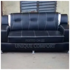 Brand New Top Quality 7 Seaters Full Padded Luxury Leather Sofa Set