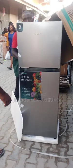 Original 142litrs Standing Hisense Fridge and Freezer Smart
