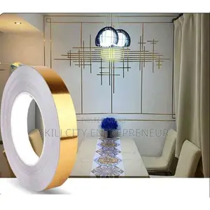 Self-adhesive Gold Tape Room Floor And Wall (0.5cm By 50m)