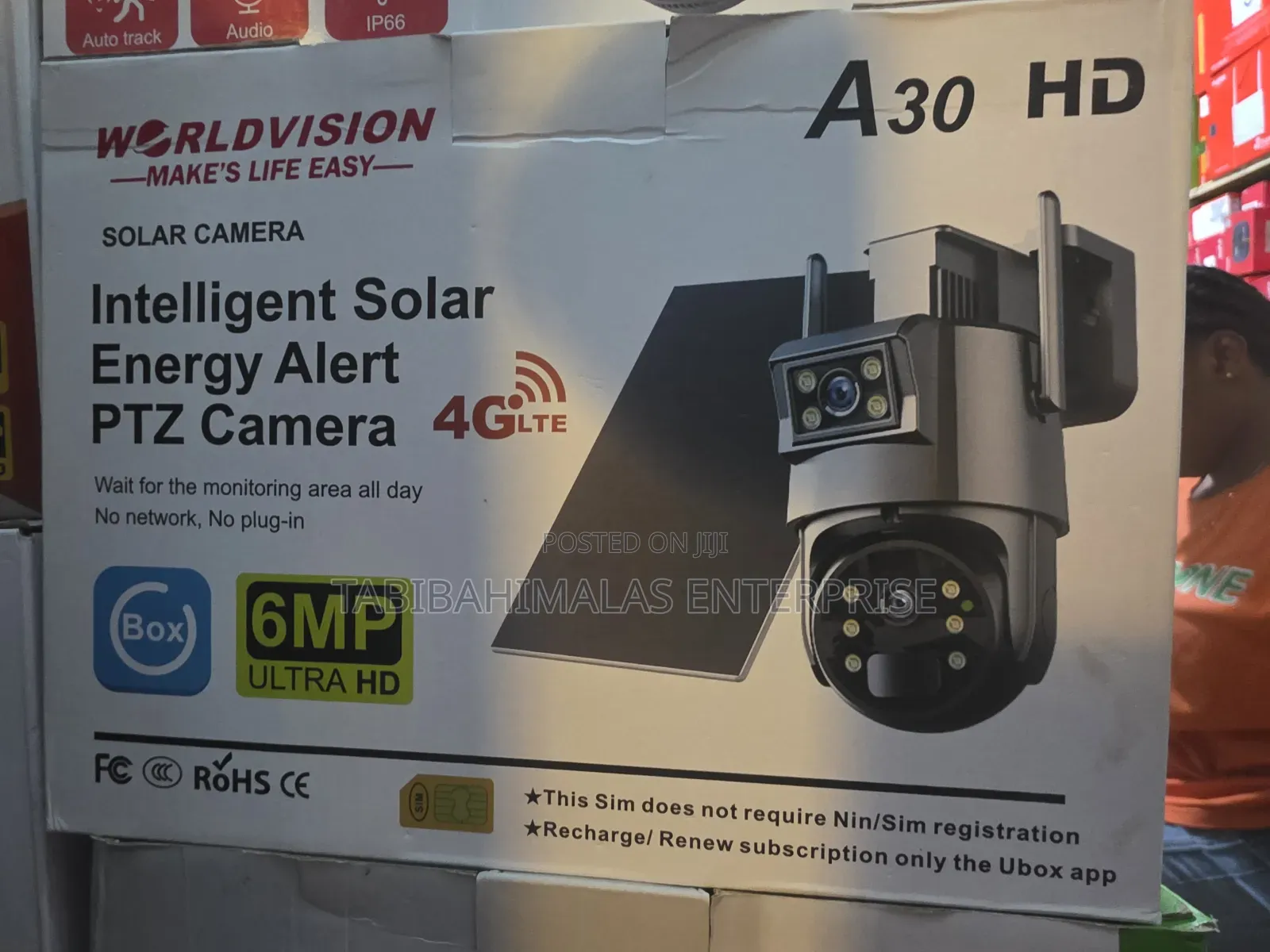 A30 Solar Camera 6mp