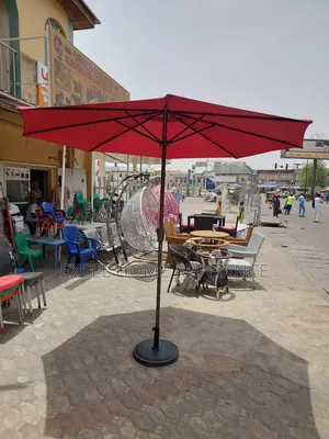 Luxury Outdoor Garden Parasol Umbrella With Uv Protection Canopy