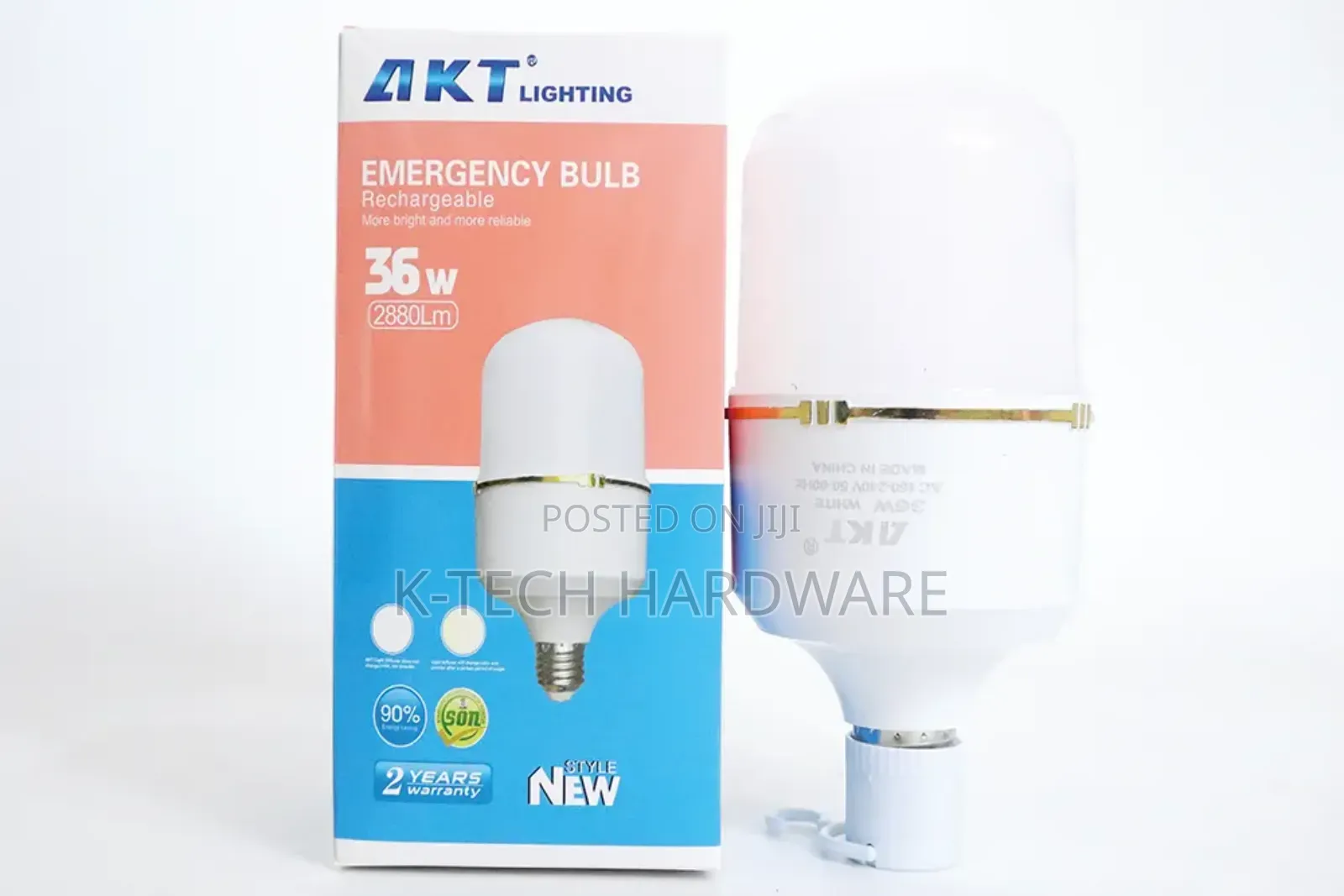 36w Akt Led Rechargeable Bulb Screw E27