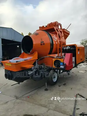 Jbt50-10-85 Concrete Mixer With Pump, a Machine