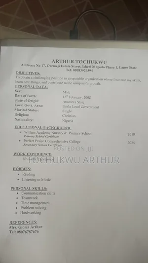 Job Application
