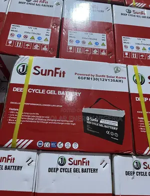 Sunfit 130ah 12v Deep Cycle Gel Battery