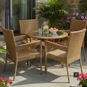 High Quality Outdoor Indoor Rattan Table and Chair