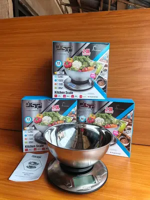 D S P Digital Kitchen Scale Stainless Steel