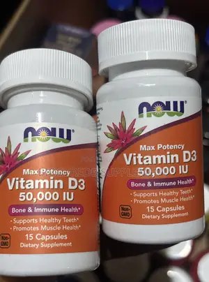 Now Vitamin D3 50,000iu 15softgels