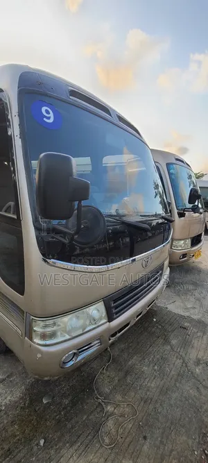 Toyota Coaster 2015 Brown