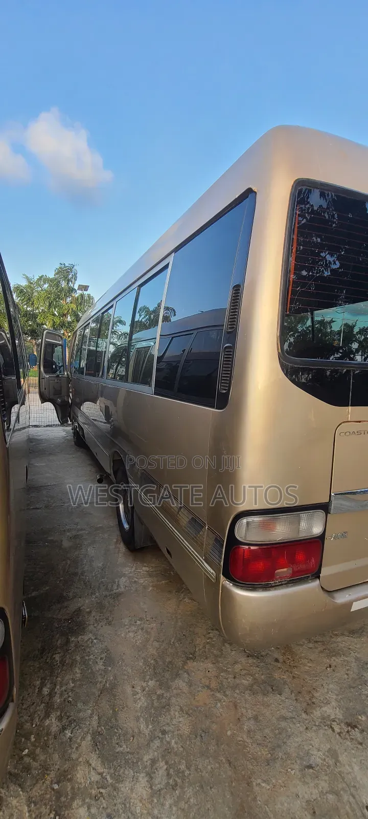 Toyota Coaster 2015 Brown