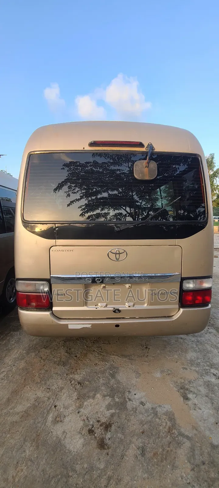 Toyota Coaster 2015 Brown